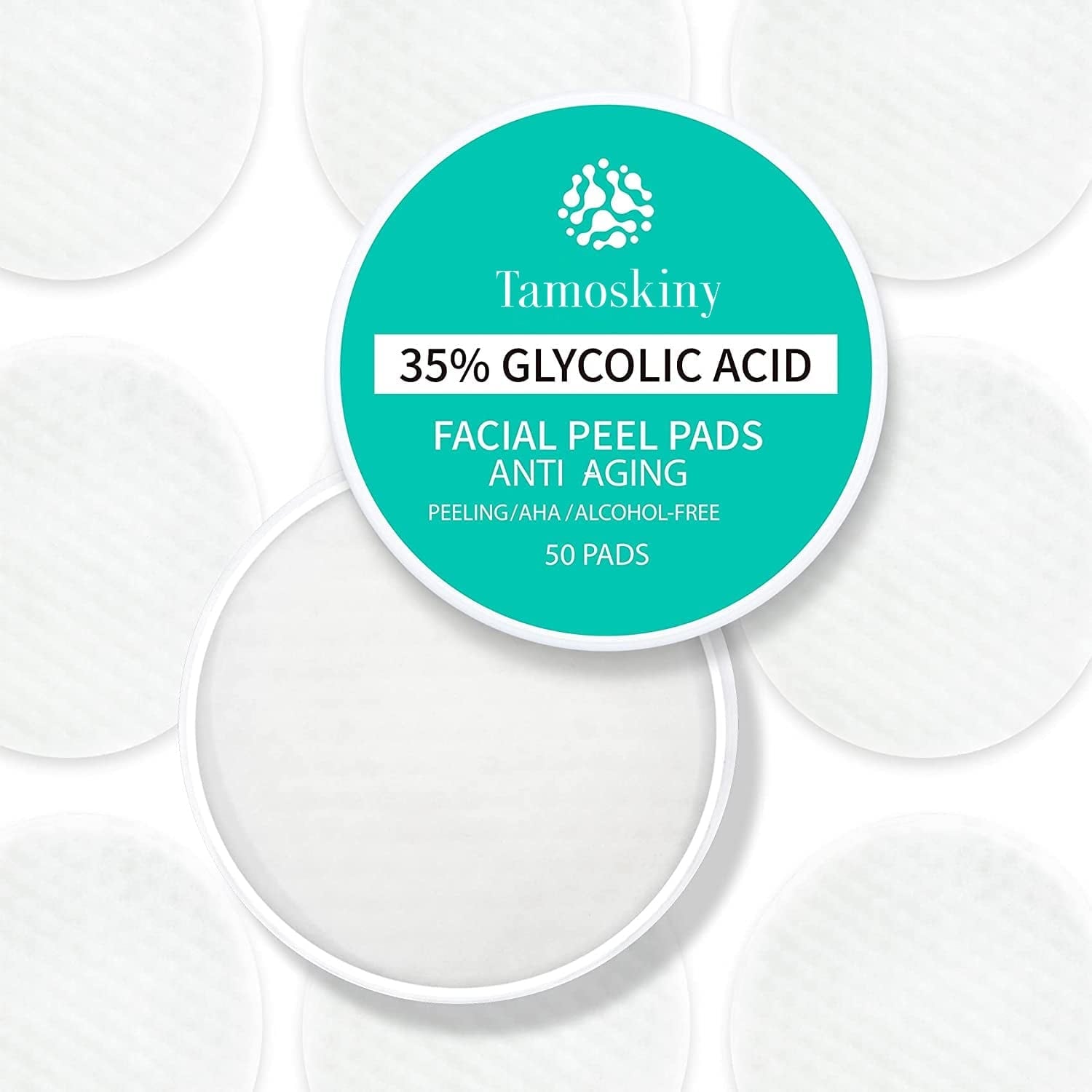 Tamoskiny 35% AHA Exfoliating Cotton Pads 溫和去角質棉片