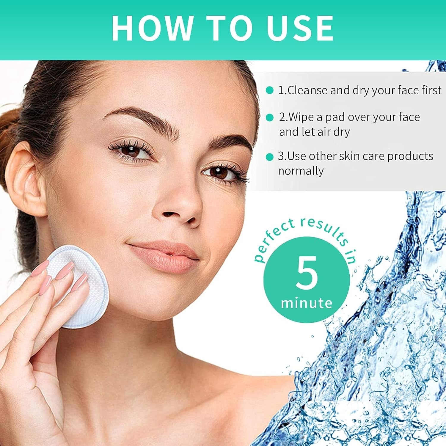 Tamoskiny 35% AHA Exfoliating Cotton Pads 溫和去角質棉片