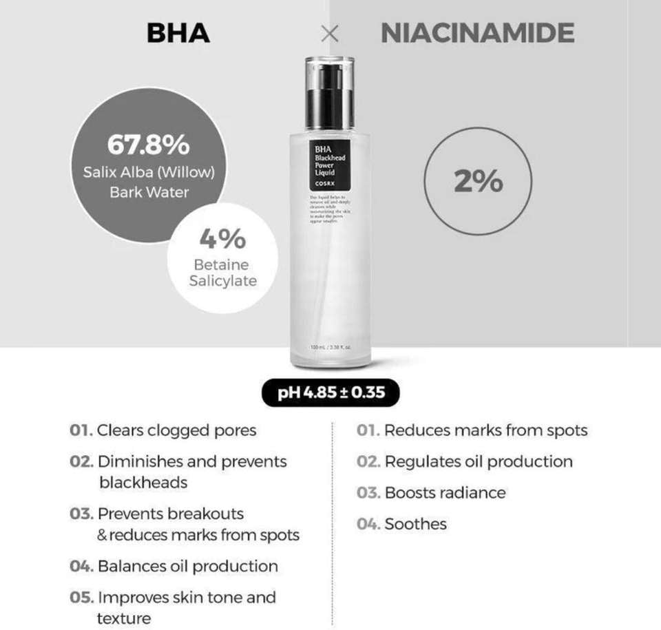 COSRX BHA Blackhead Power Liquid 水楊酸去黑頭美肌水