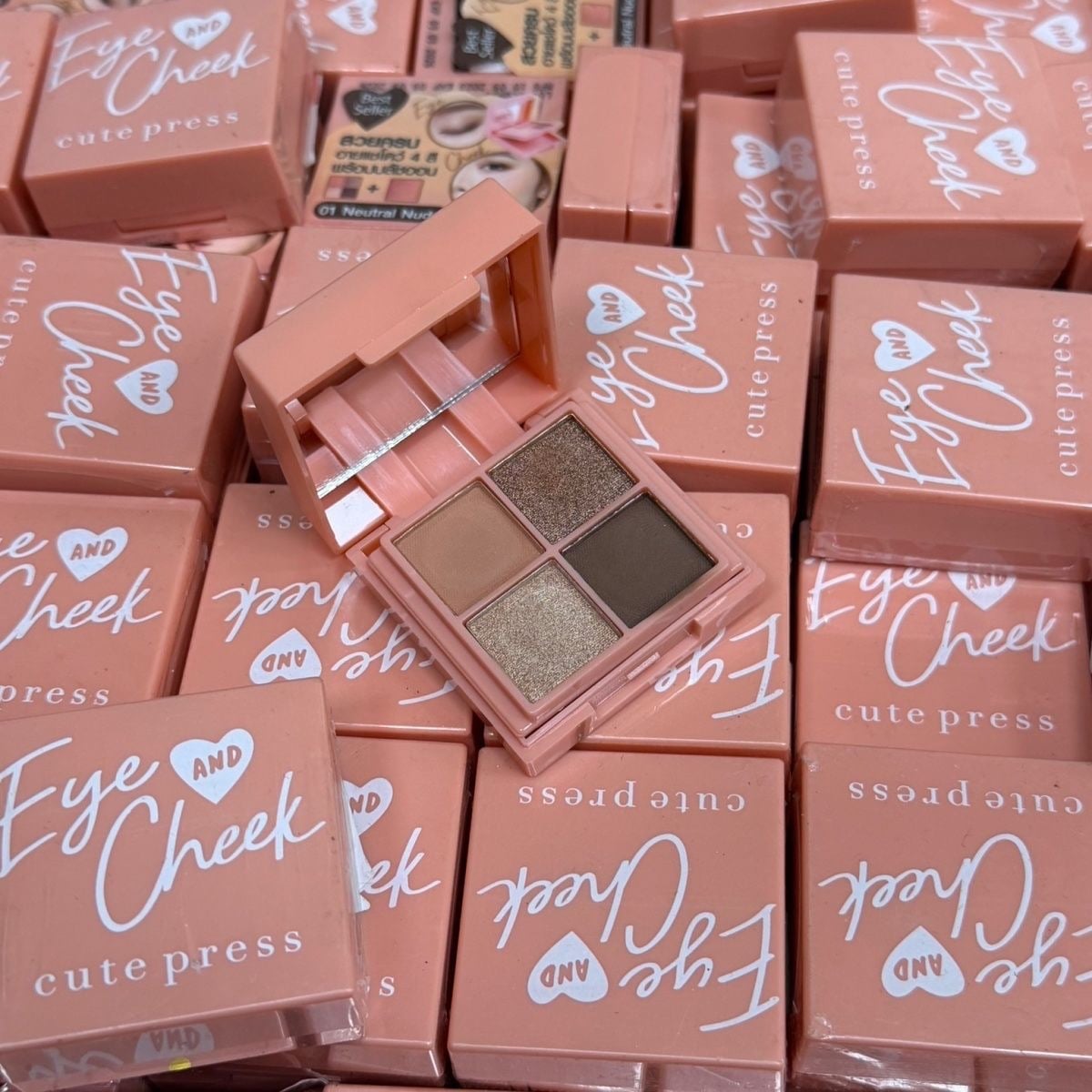 Cute Press Eye & Cheek Mini 腮紅眼影二合一盤