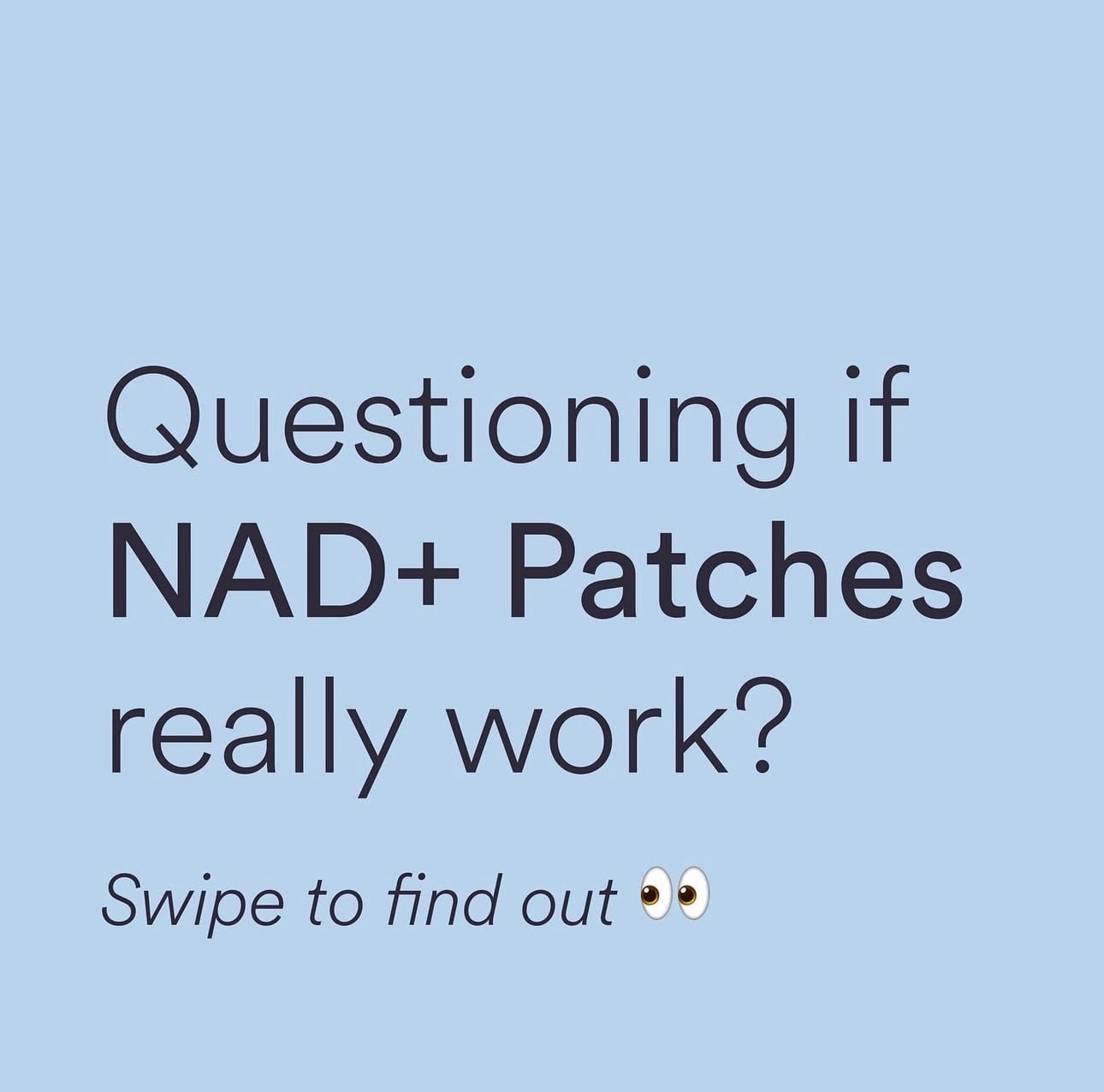 N A D+ Anti-Aging & Fatigue-Improving Beauty Patches 抗衰老改善疲勞美肌貼