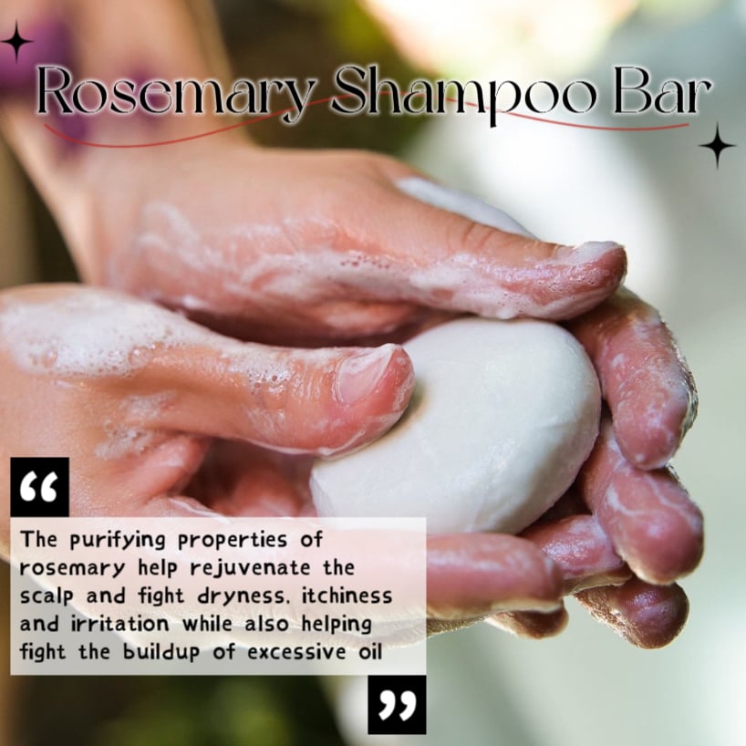 Sweety Brunch Rosemary Shampoo Bar 迷迭香洗髮皂