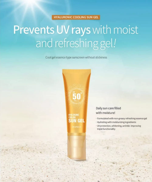 DEOPROCE Hyaluronic Acid Sunscreen Gel 透明質酸防曬凝膠
