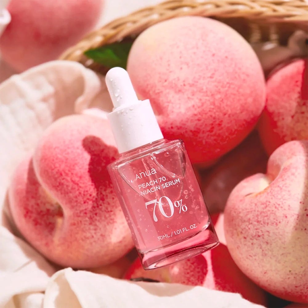 ANUA 70% Peach Niacinamide Brightening Serum 水蜜桃煙酰胺亮白精華 30ml