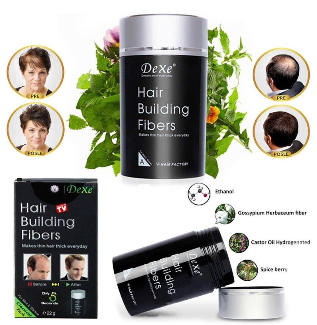 Dexe Hair Building Fiber Powder Dexe增髮纖維粉