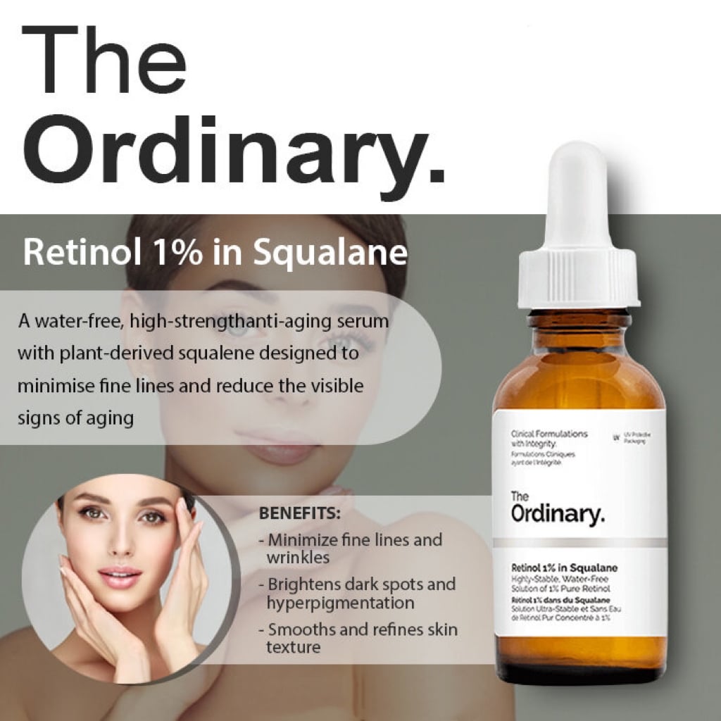 THE ORDINARY Retinol 1% in Squalane 視黃醇抗老精華30ml