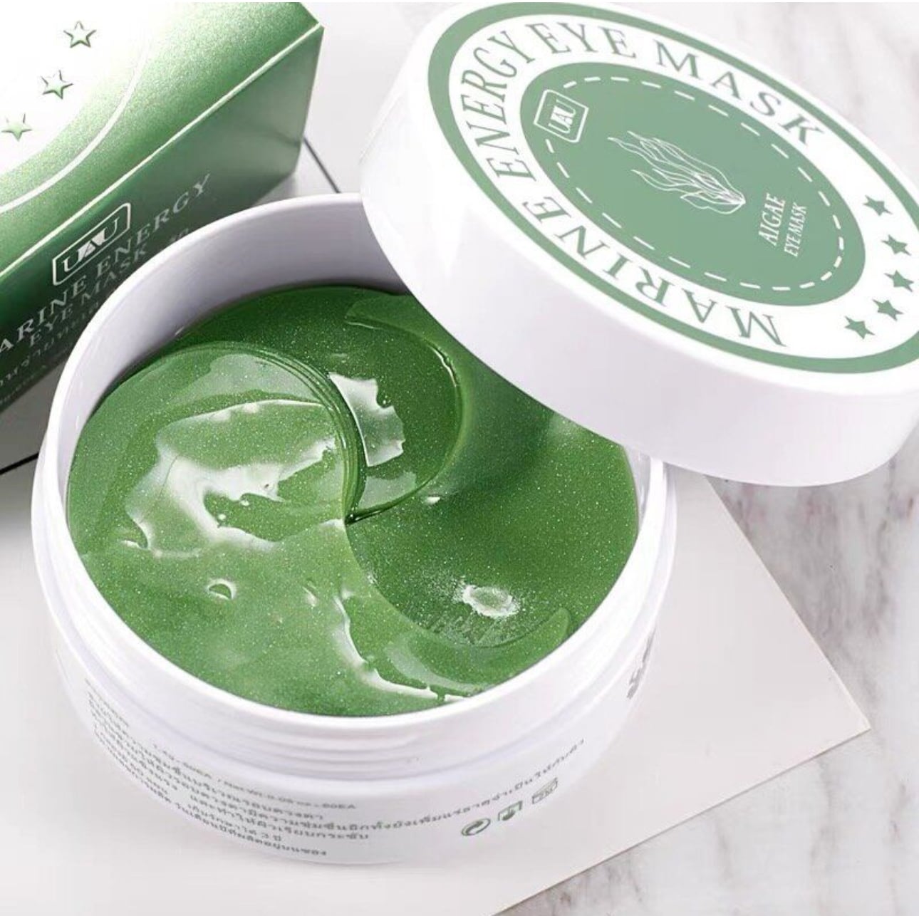 UAU Seaweed Hydrating Eyepatches 海洋海藻水光眼膜