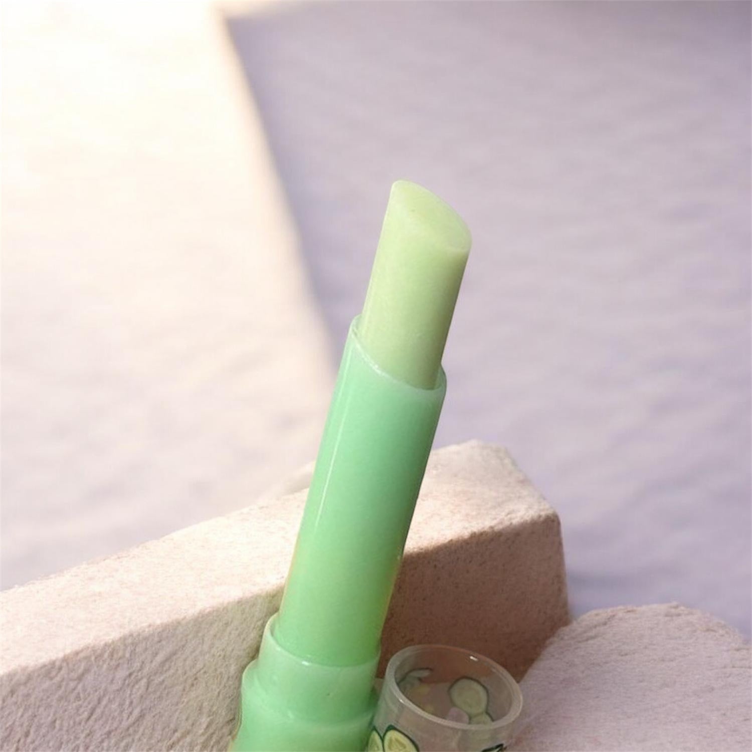 Cucumber Essence Color-Changing Lip Balm 青瓜精華變色潤唇膏