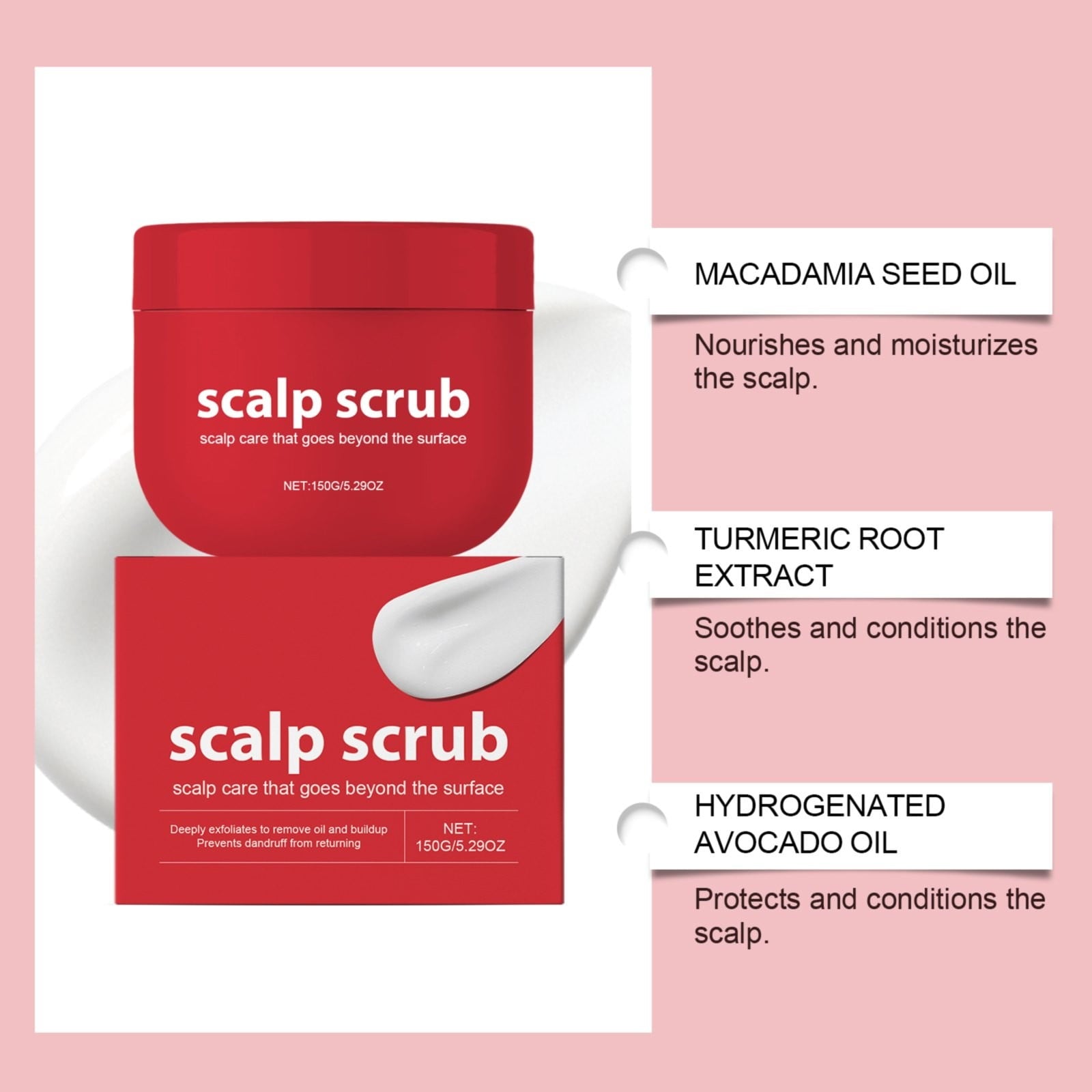 Gentle Scalp Exfoliating Cleansing Cream 溫和頭皮去角質清潔霜