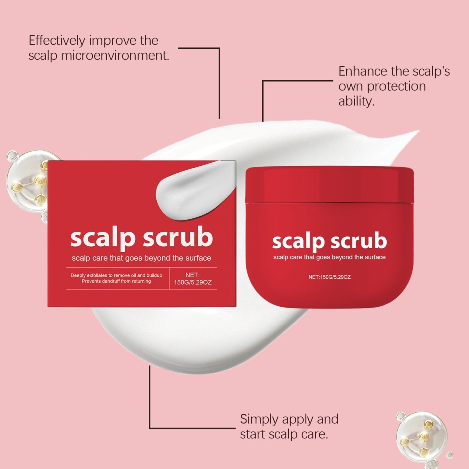 Gentle Scalp Exfoliating Cleansing Cream 溫和頭皮去角質清潔霜
